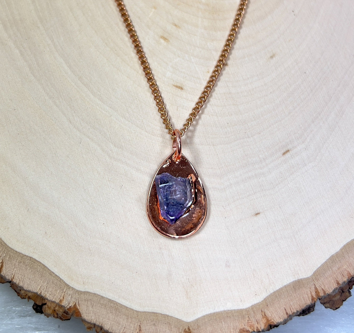 Vera Cruz Amethyst Minimalist Necklace