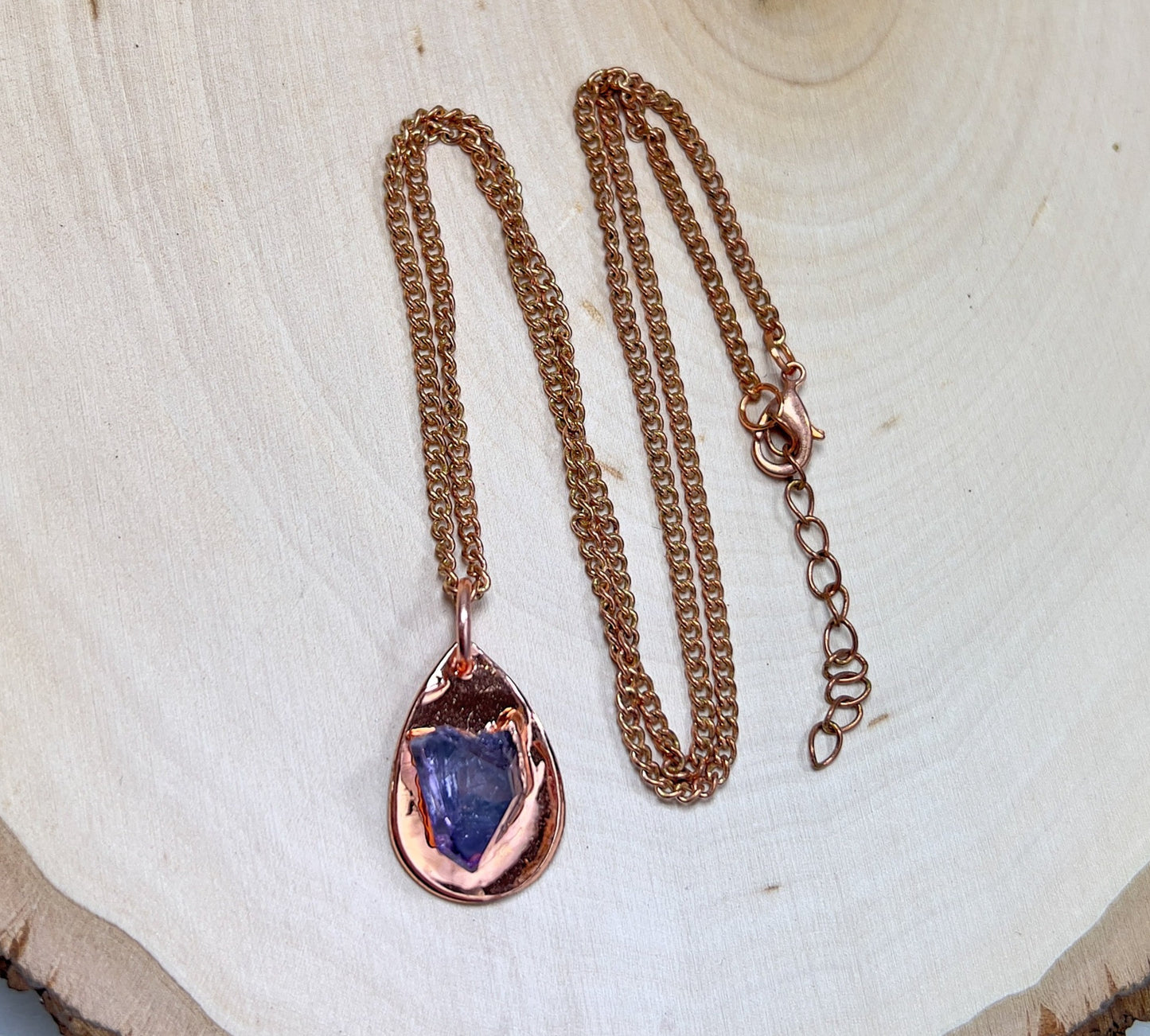 Vera Cruz Amethyst Minimalist Necklace