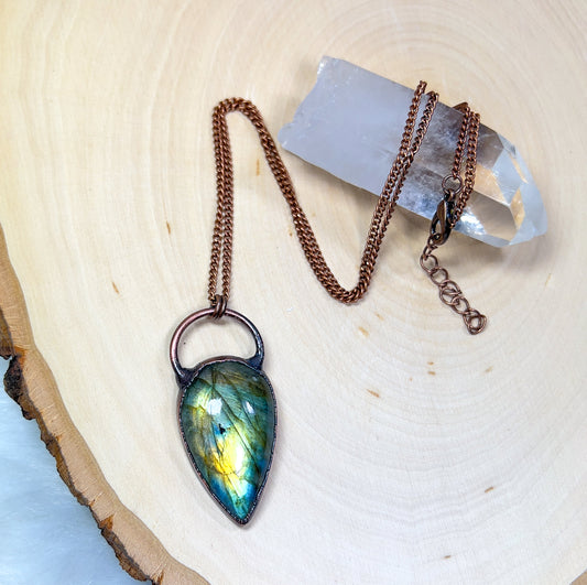 Rainbow Labradorite Necklace